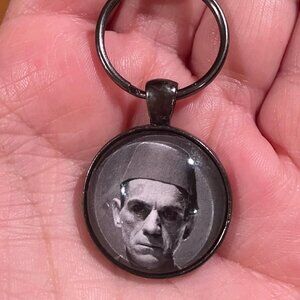 (2/$12, 4/$20)Boris Karloff as The Mummy Keychain